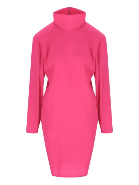 Saint Laurent high-neck midi dress