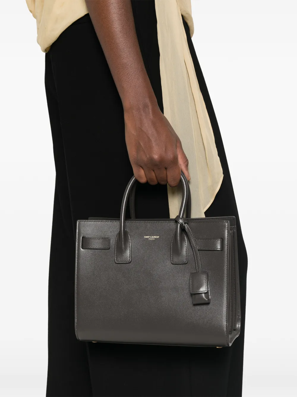 Saint Laurent Baby Sac de Jour shopper Grijs