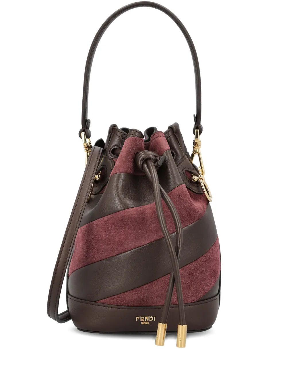 Fendi Mon Tresor Bucket Bag In Brown