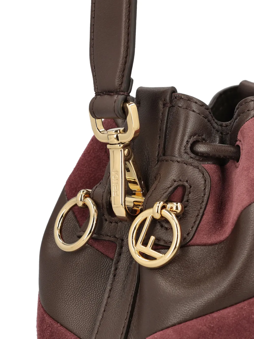 Fendi Mon Tresor Bucket Bag In Brown