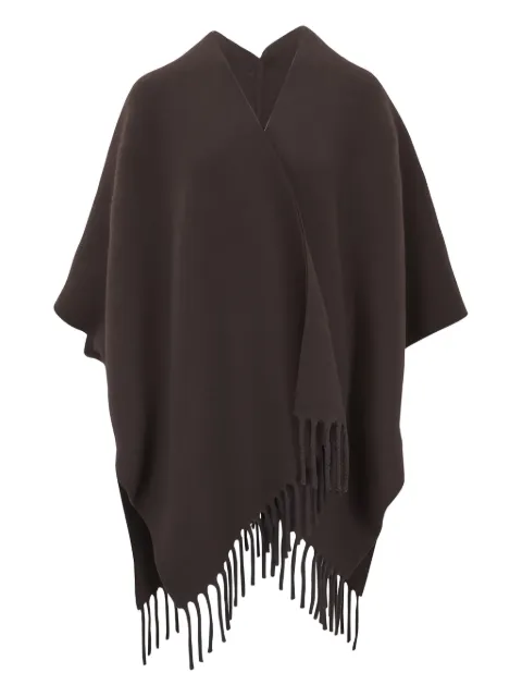 Brunello Cucinelli fringed cape