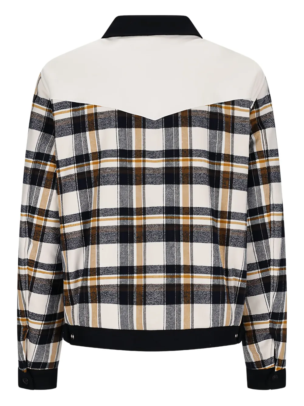 Dsquared2 Dsquared Embroidered Flannel Western Bomber Jacket In Multi