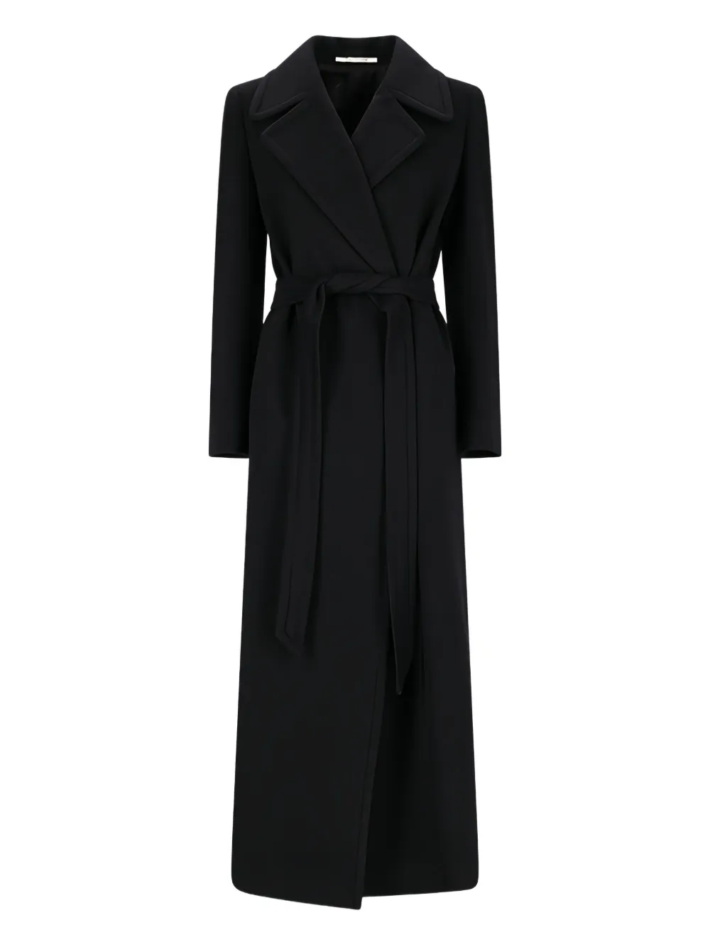 Tagliatore belted coat | Black | Image 1