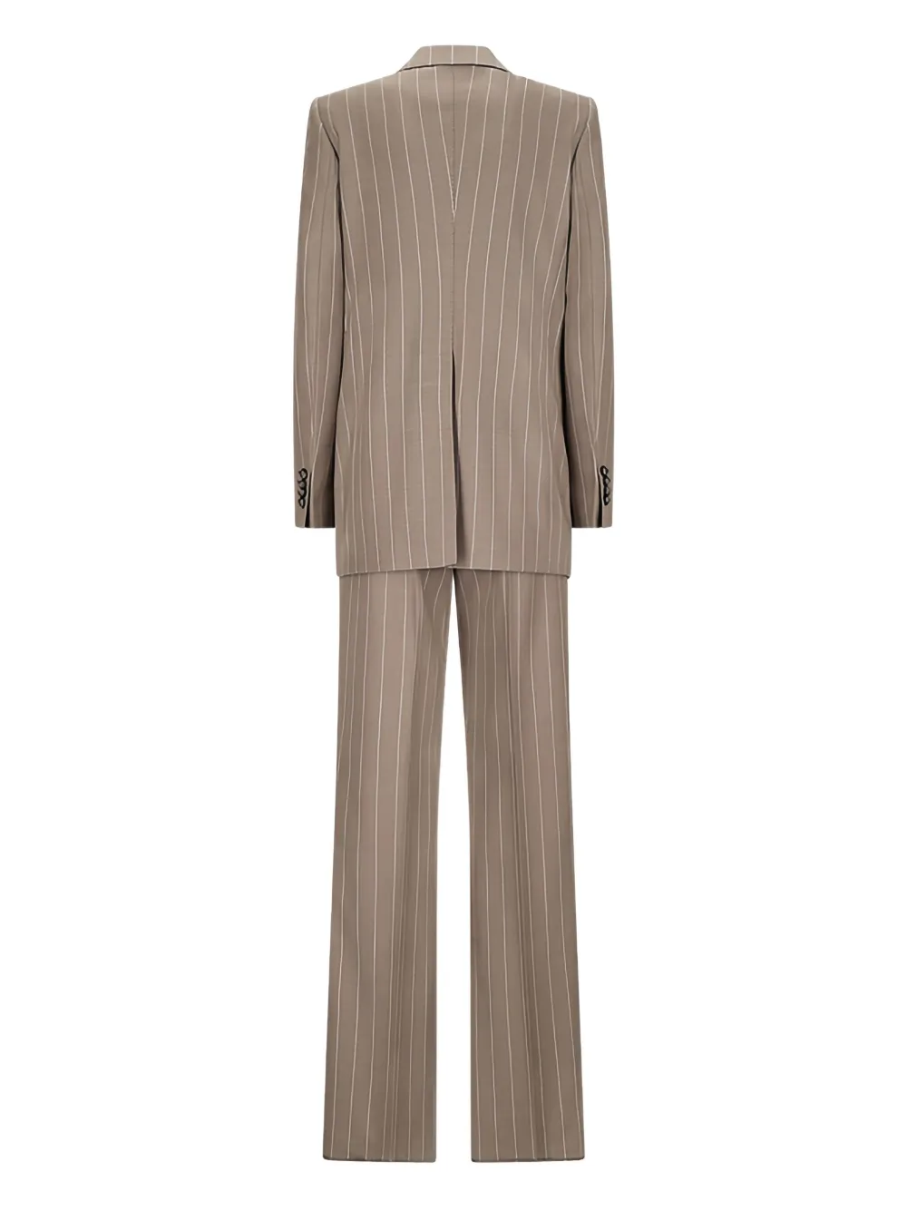 Tagliatore Jasmine pinstriped jumpsuit - Bruin