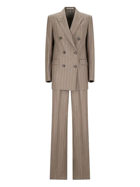 Tagliatore Jasmine pinstriped jumpsuit