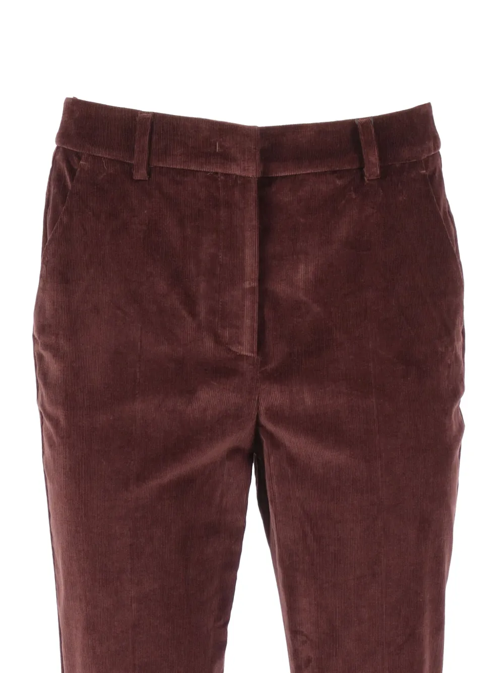 Weekend Max Mara Marruca Corduroy Trousers In Brown