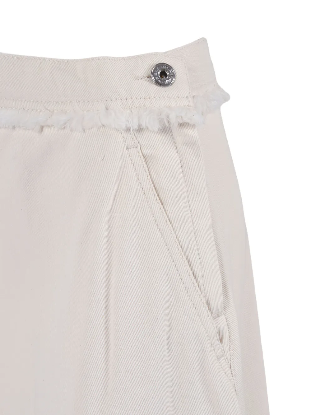 Weekend Max Mara Fringed Alvaro Skirt In Orange
