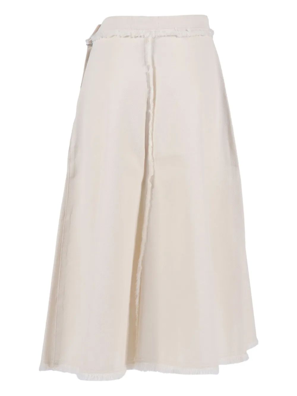 Weekend Max Mara Fringed Alvaro Skirt In Orange