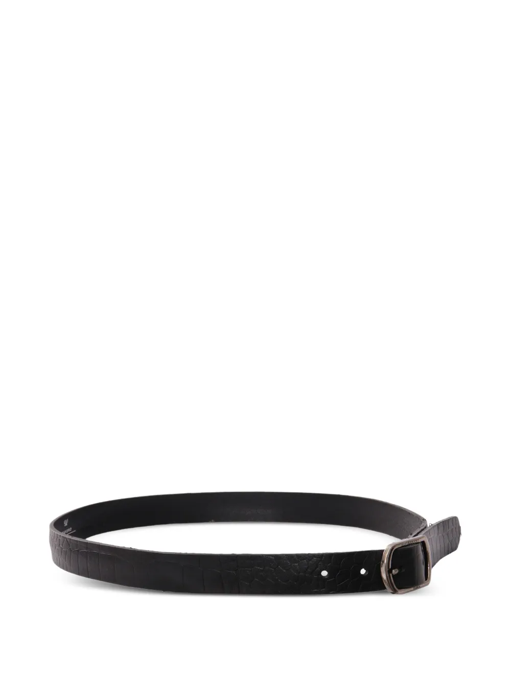 Weekend Max Mara Vignola embossed leather belt | noir | Image 1