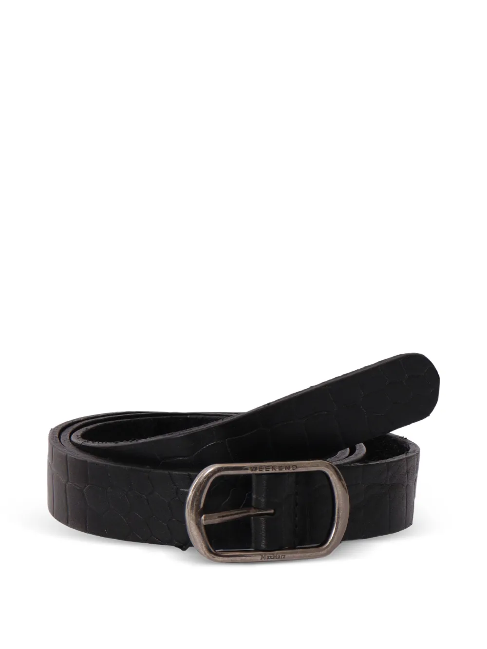 Weekend Max Mara Vignola embossed leather belt | Image 2