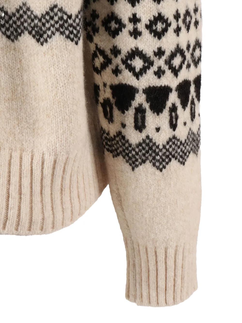 Weekend Max Mara Brioso1234 Patterned Sweater In Multi