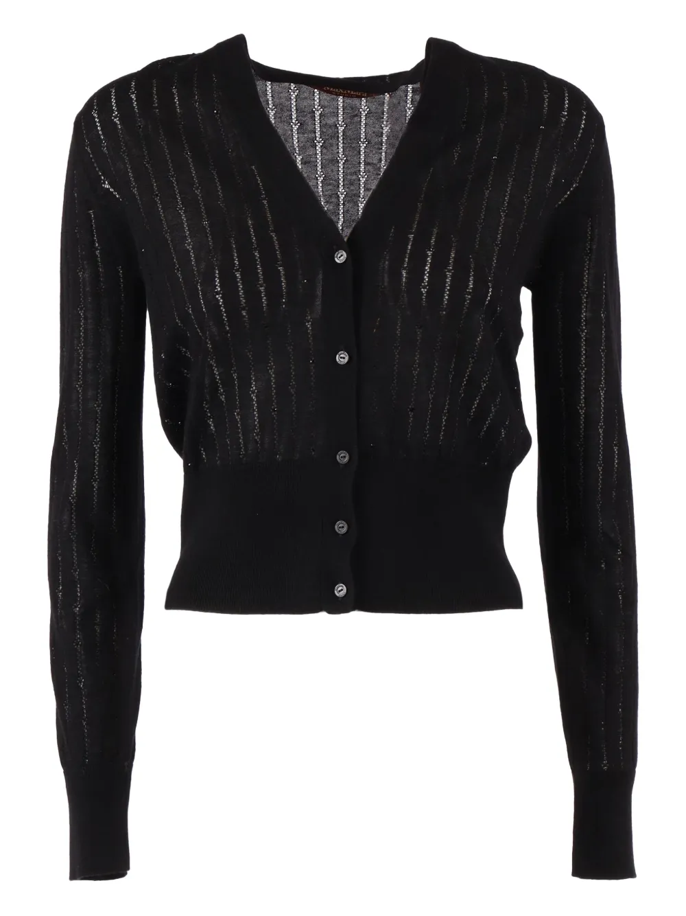 Max Mara Nogara button cardigan | Black | Image 1