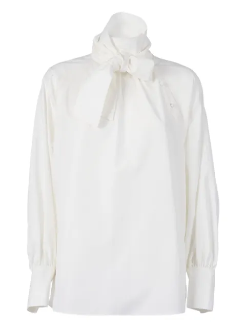 Weekend Max Mara Burgos1234 tie neck shirt