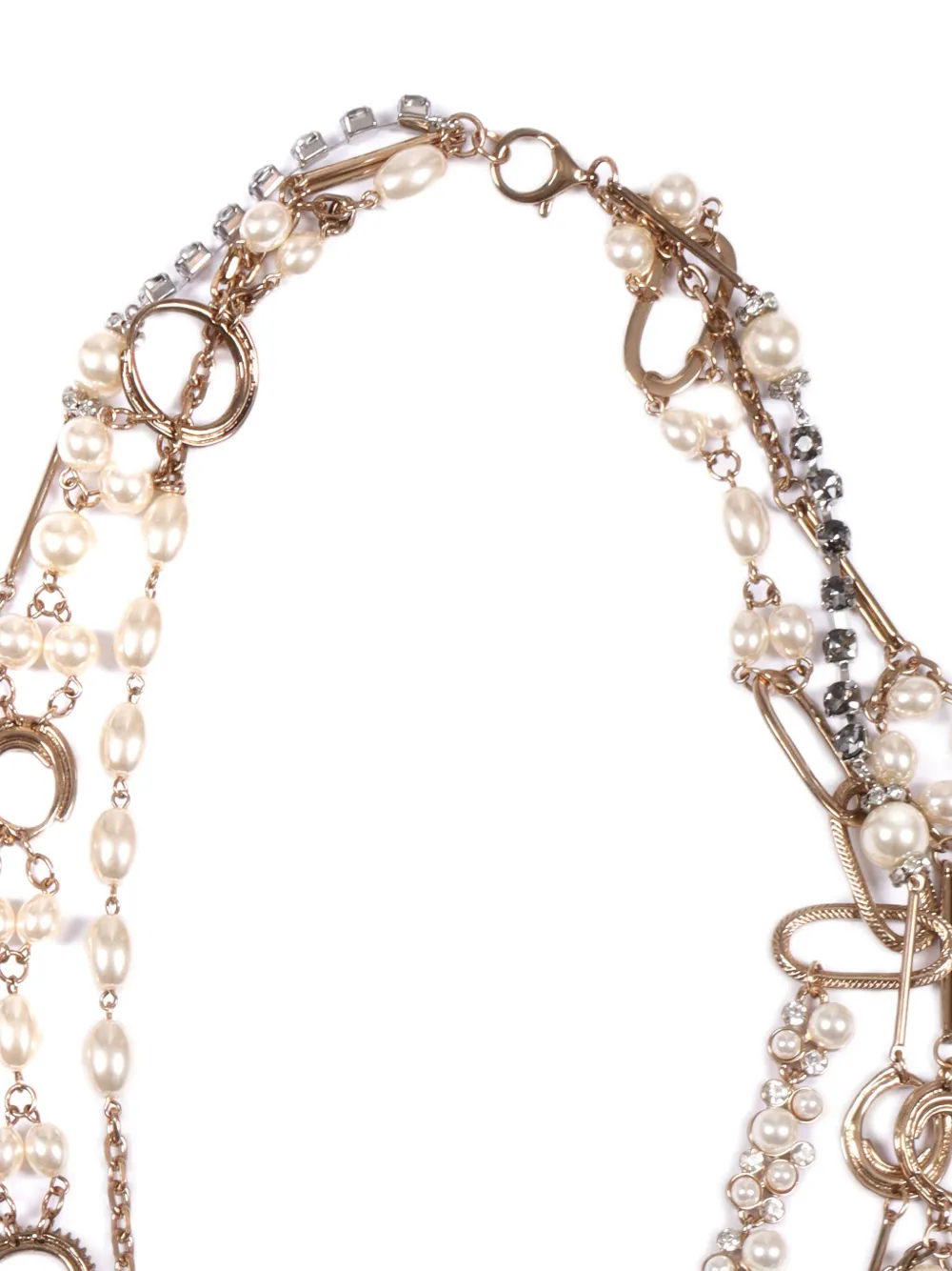 Weekend Max Mara Jabot Necklace In Gold