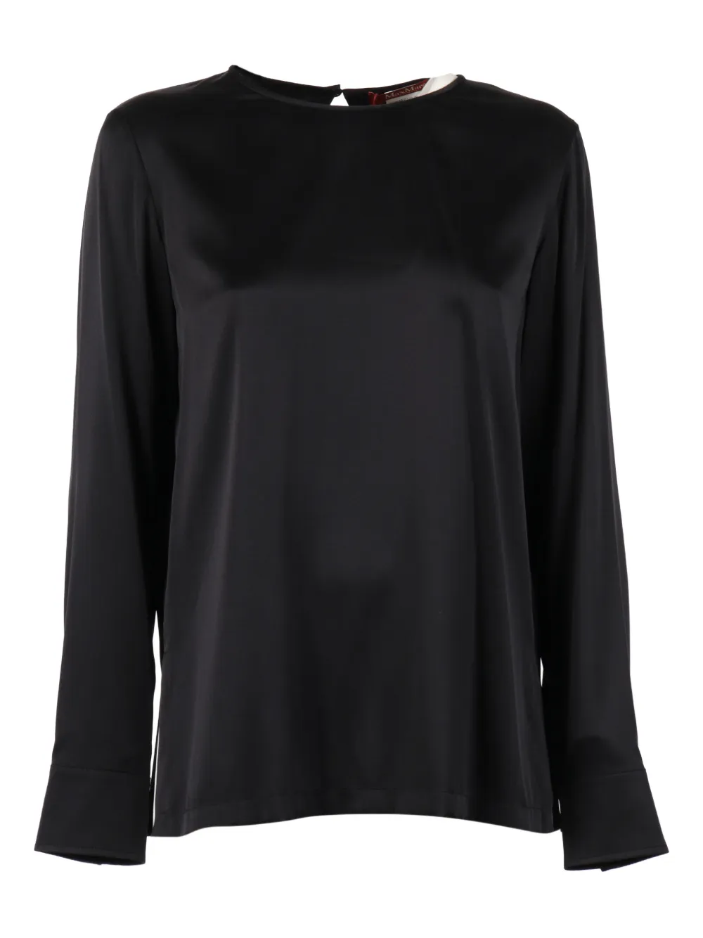Max Mara Lodi long-sleeve top - Nero