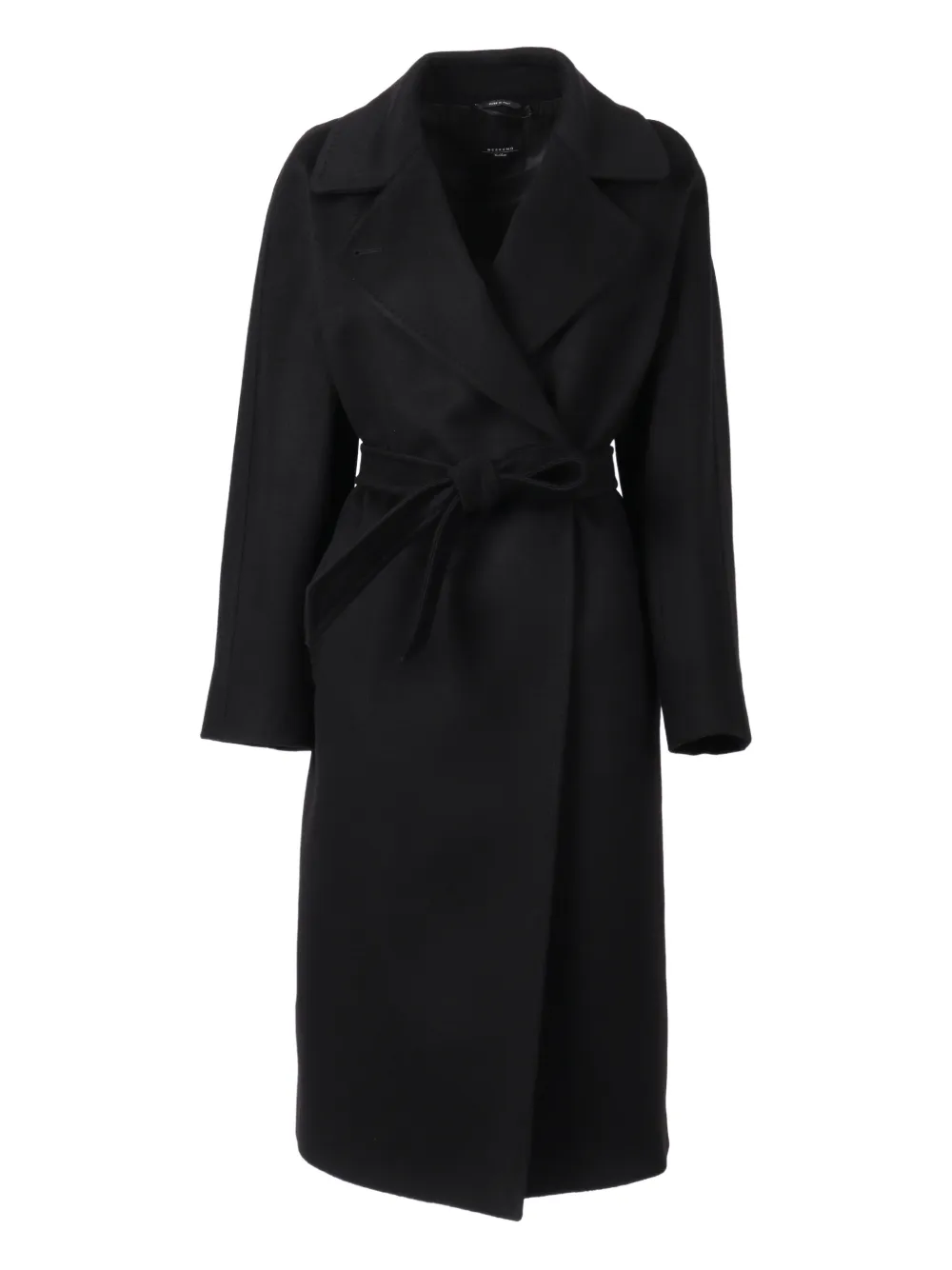 Weekend Max Mara Cascia belted coat | Black | Image 1