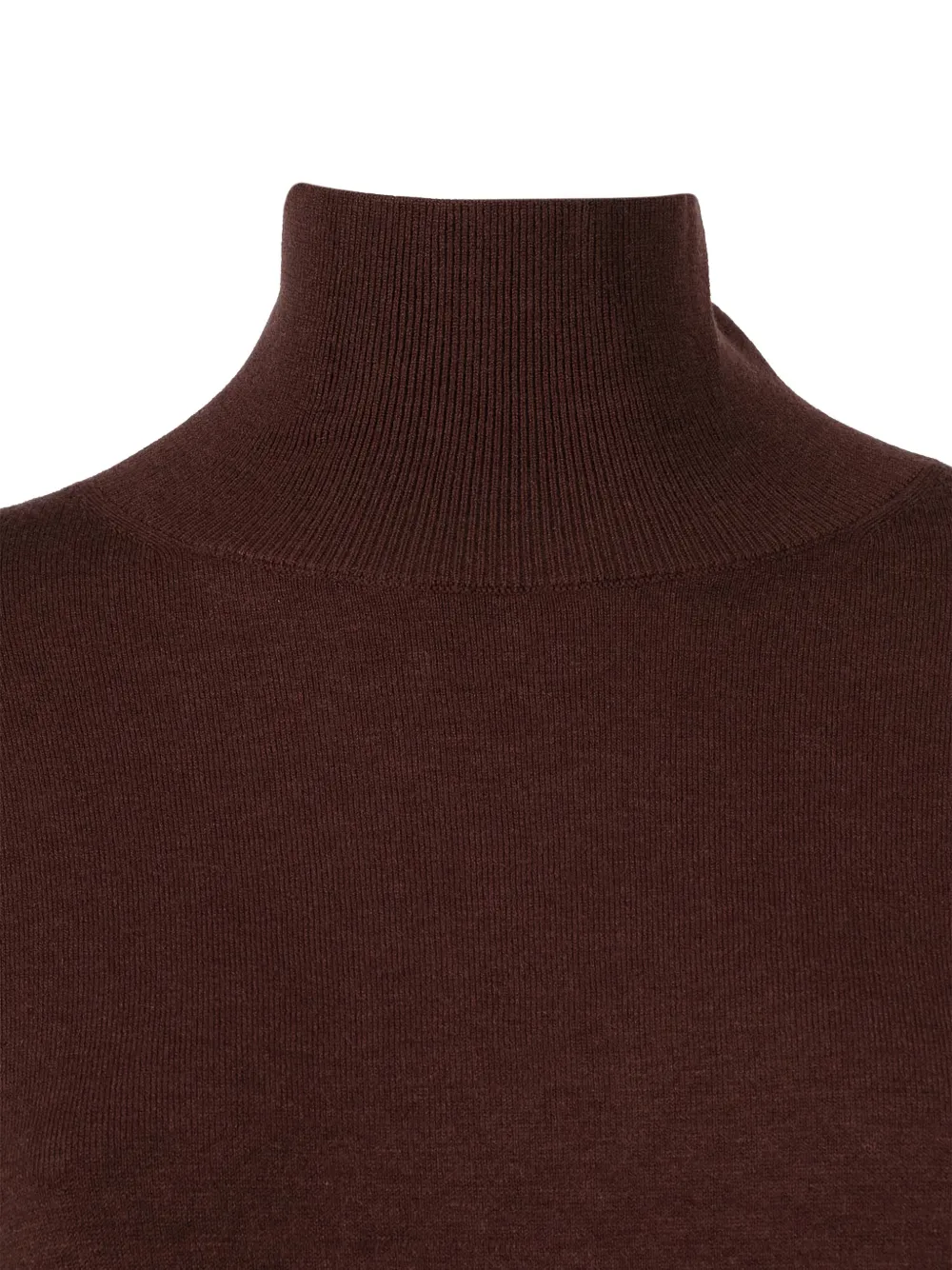 Weekend Max Mara roll-neck kiku top Bruin