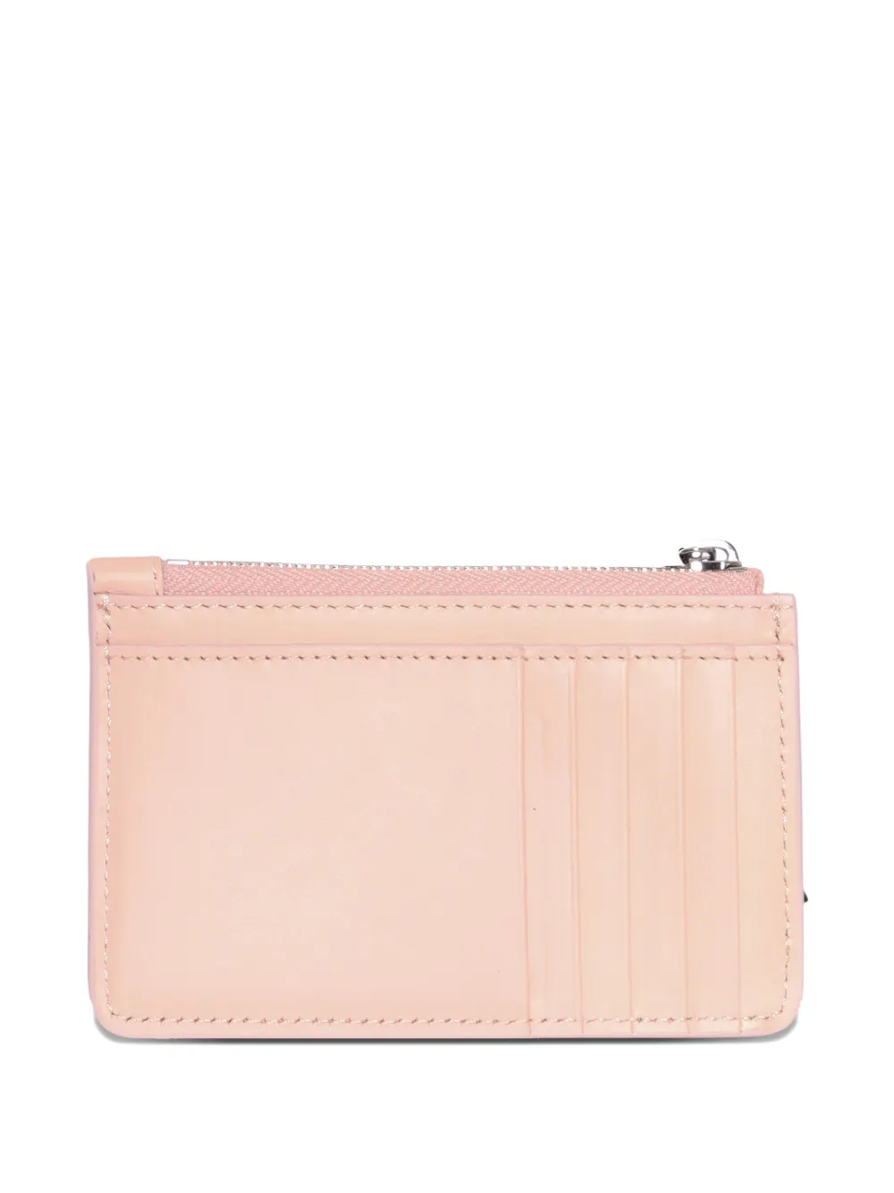 Weekend Max Mara Trafoi Leather Cardholder In Pink