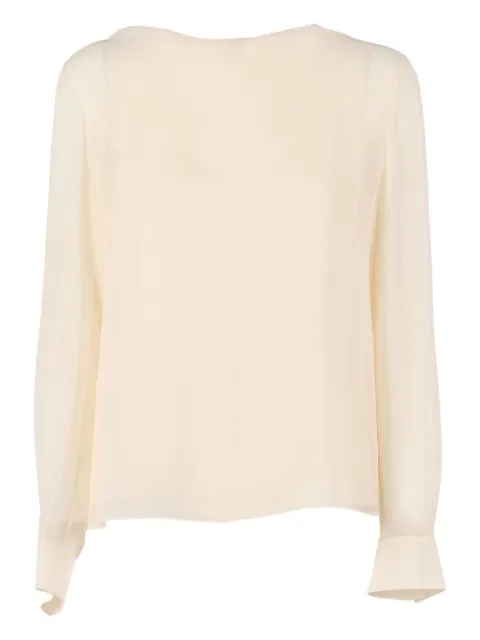 Max Mara Demian long-sleeve blouse