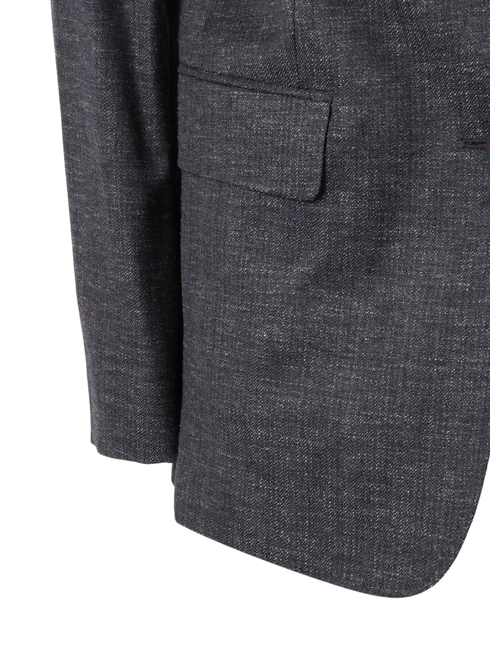 Max Mara Hodeida Button Jacket In Blue