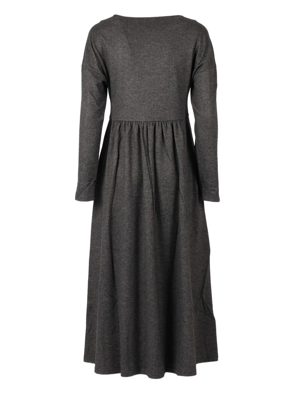 Weekend Max Mara herringbone baccano dress - Grijs