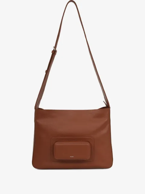 MISCI Bolsa carteiro Moquequinha de couro