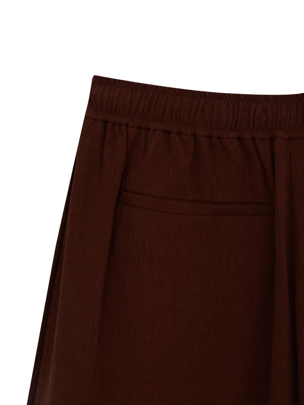 MISCI Sun broek met elastische tailleband Bruin