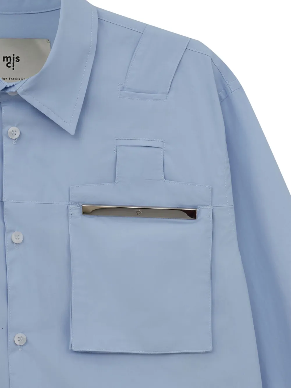 Misci Isa Shirt In Blue