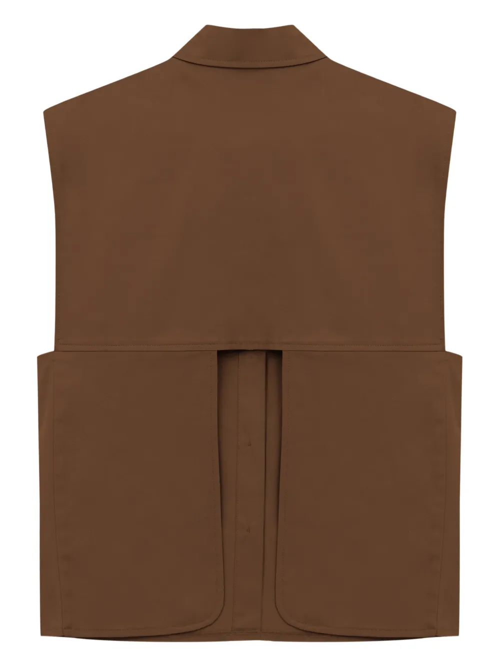 MISCI collared vest - Bruin