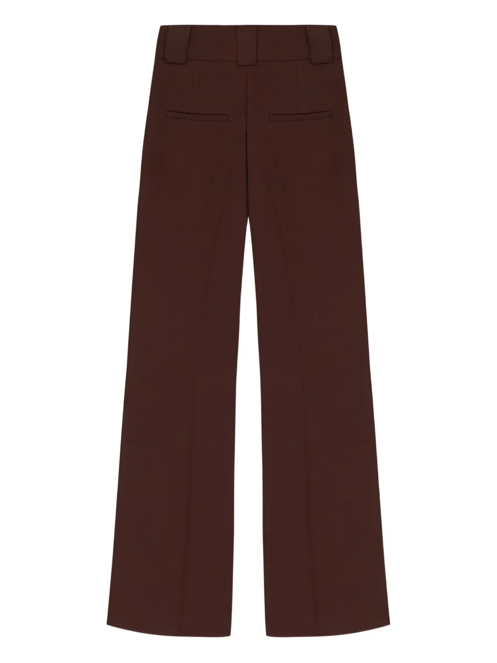 Misci Flared Trousers In Brown