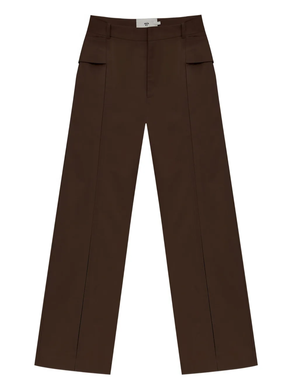 MISCI Carolina straight-leg trousers | Brown | Image 1
