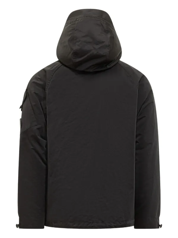 c.p company ライトアウター C.P. Company フーデッド ライトジャケット | ブラック | FARFETCH JP