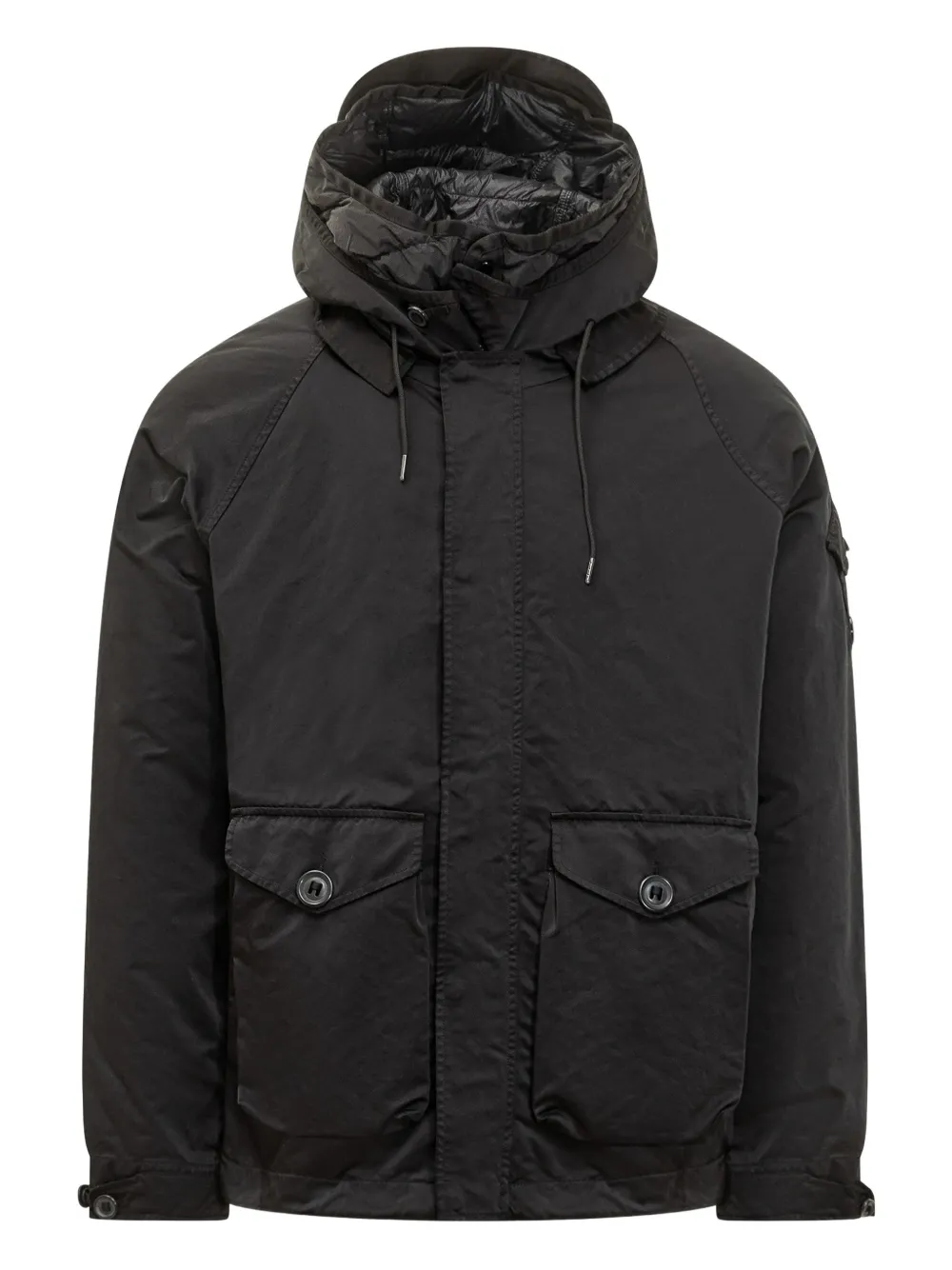 C.P. Company chamarra ligera con capucha | negro | Image 1
