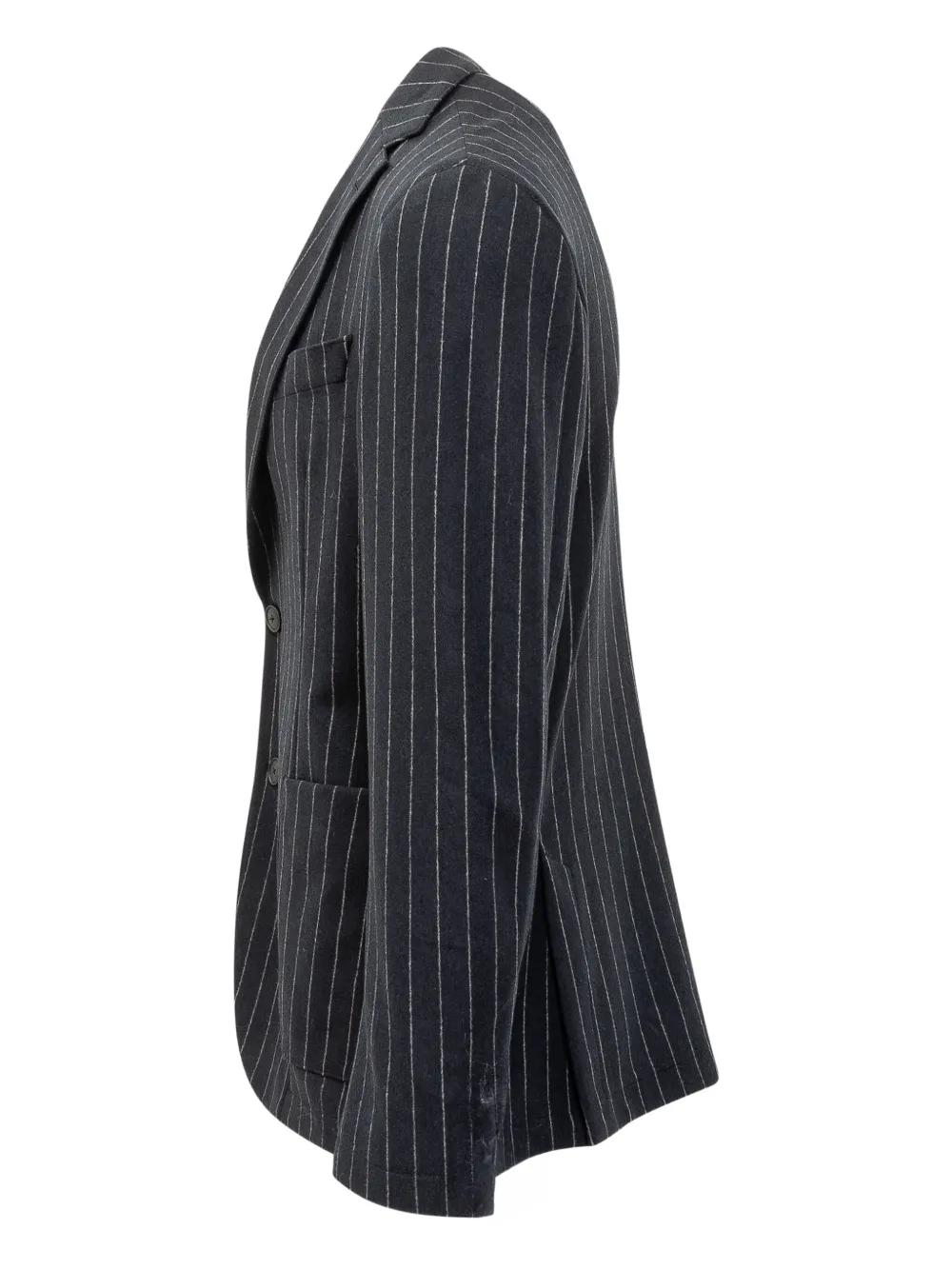 Hugo Boss Boss Striped Jacket With Revers Classic Boss In Animal Print