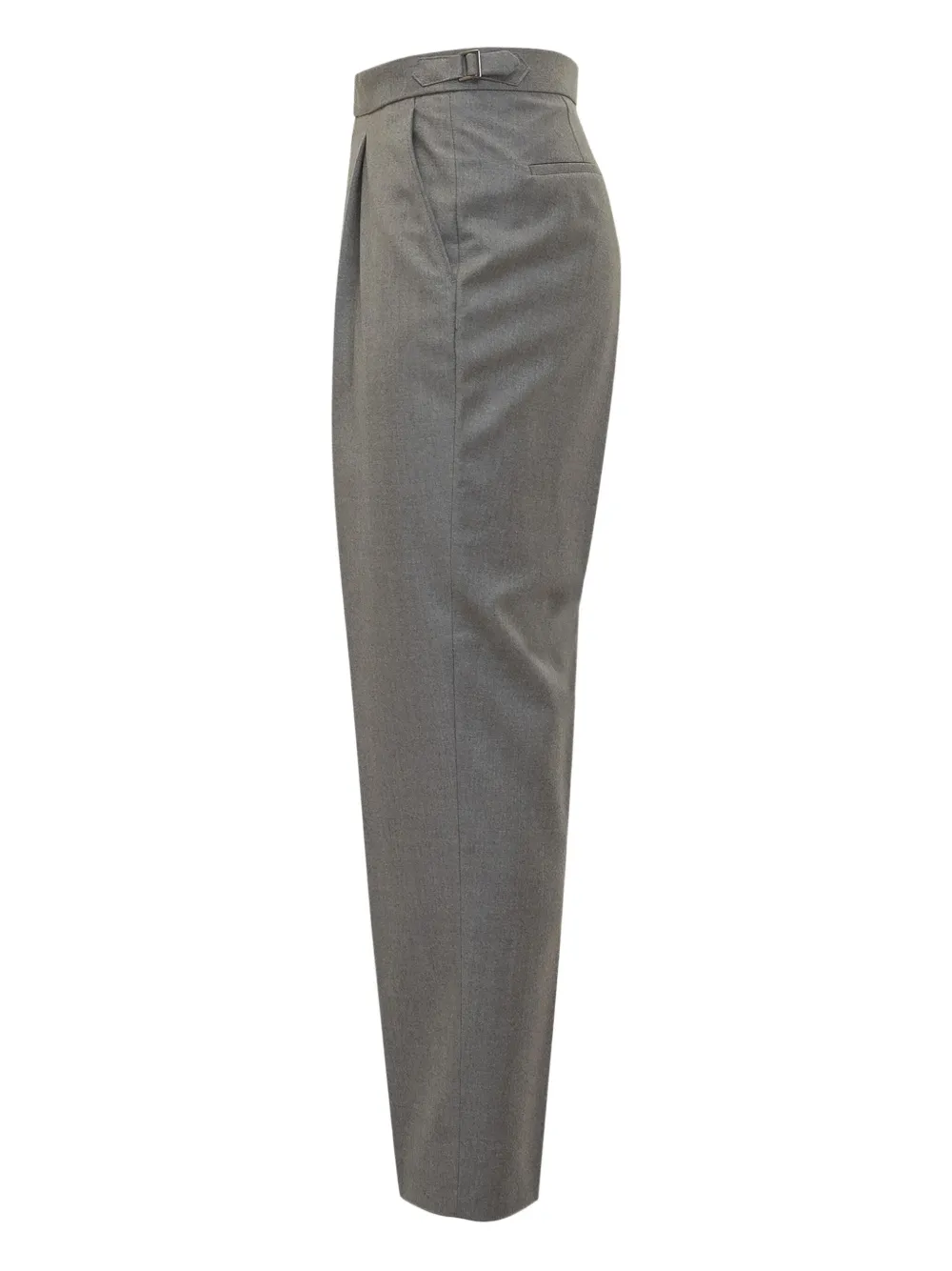 Hugo Boss Boss Gray Boss Pants With Pences And Zip Closure In Gray