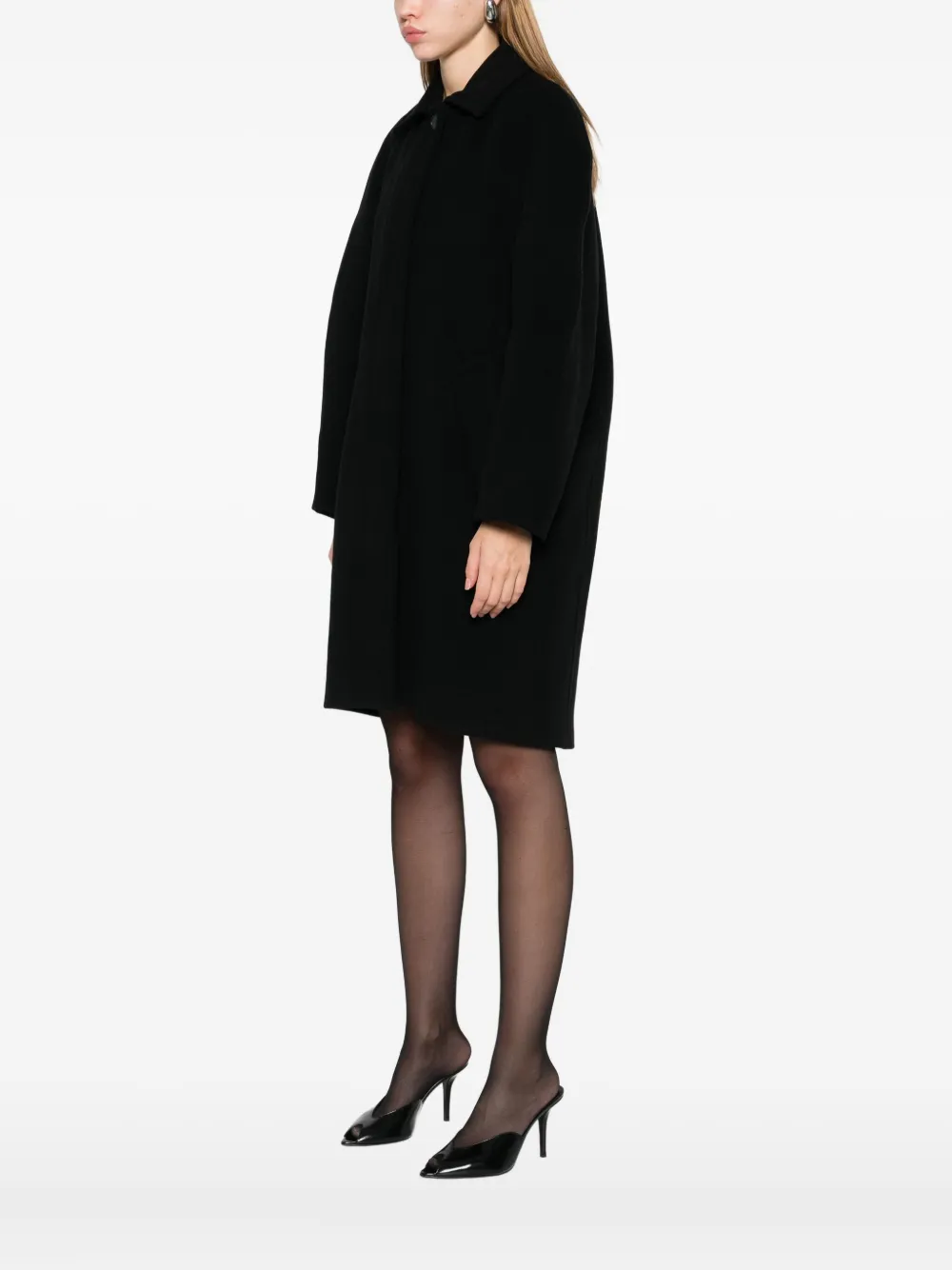Filippa K Single-breasted Coat In Black