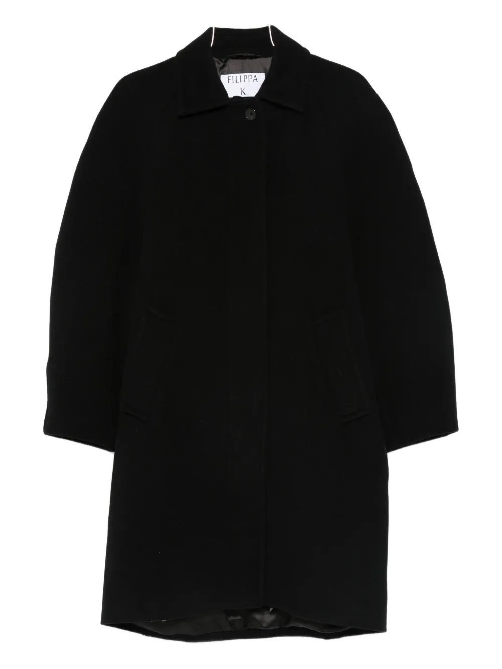 Filippa K Single-breasted Coat In Black