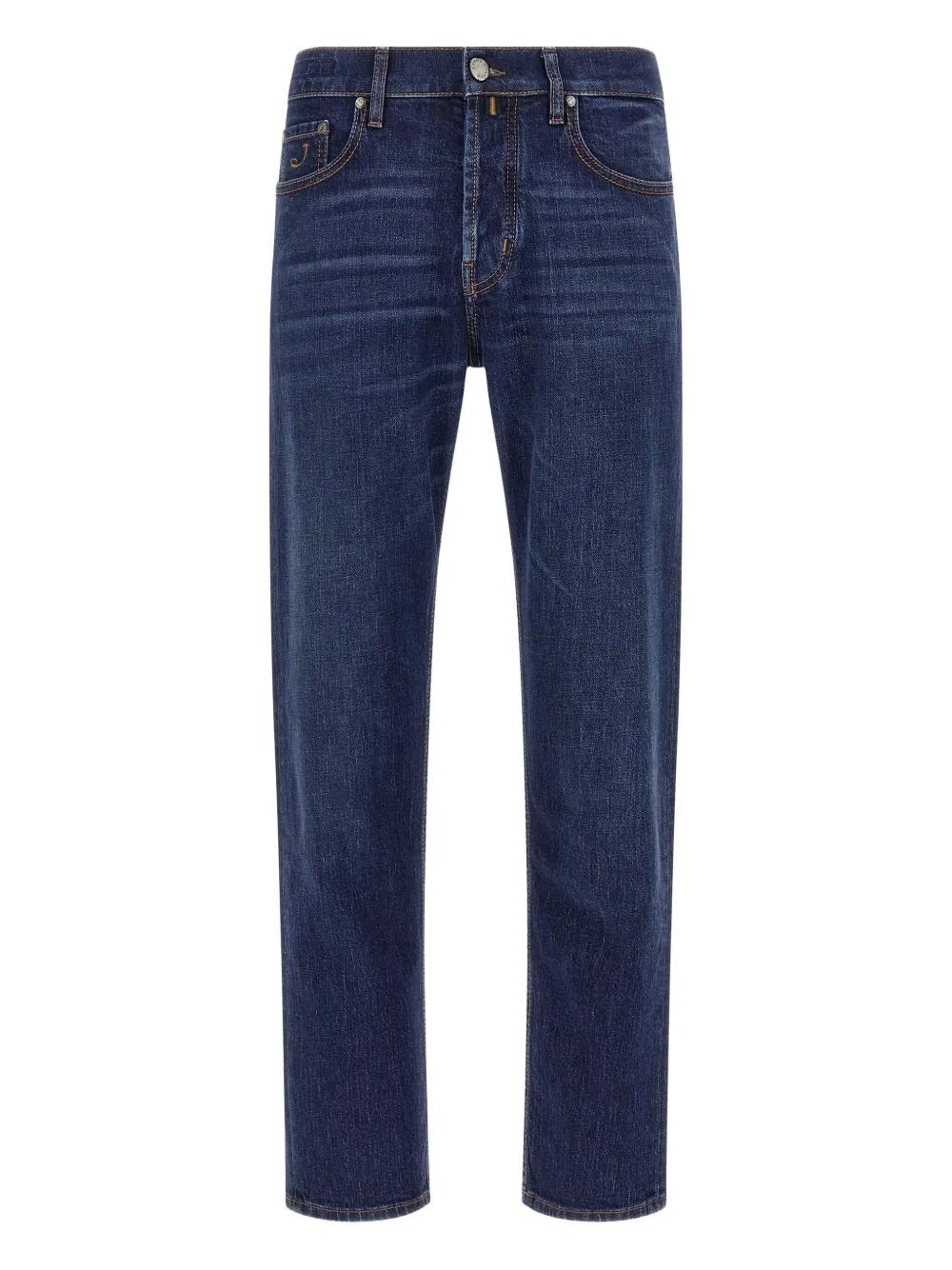 Jacob Cohën Jude contrast-stitch five-pocket jeans | Blue | Image 1