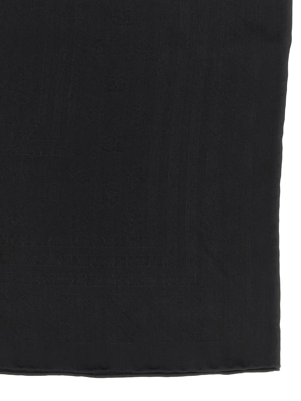 Dolce & Gabbana logo-print scarf - Zwart