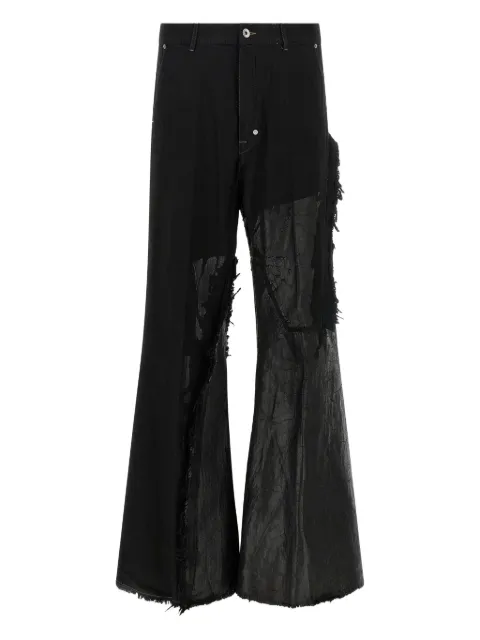 Rick Owens Joris fringed jeans