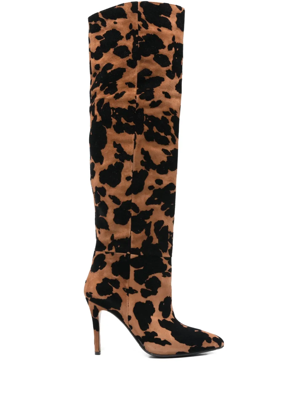 L Arianna Animal-print Knee-high Boots In Animal Print