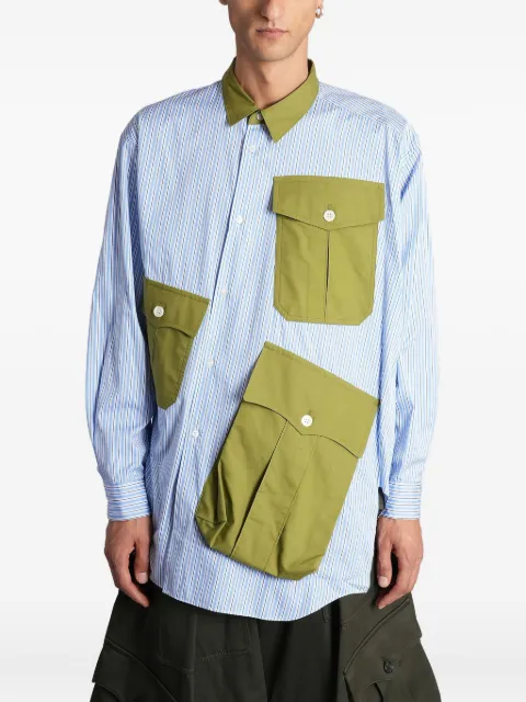 Comme des Garçons Homme Plus ストライプ シャツ