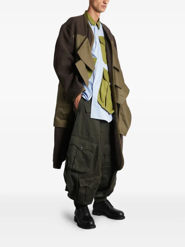 COMME des GARCONS HOMME PLUS 多重ポケット サルエル Comme Des Garçons Homme Plus マルチポケット パンツ | グリーン