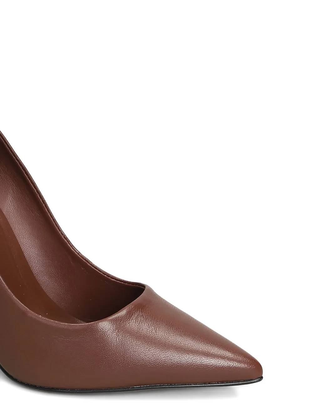 CARRANO 110 mm pumps met stilettohak en puntige neus Bruin