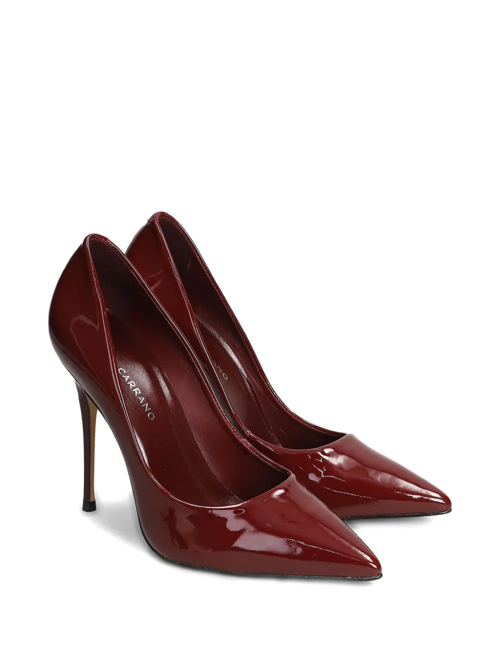 Carrano 110mm Loretta Pointed Stiletto Pumps In Multi