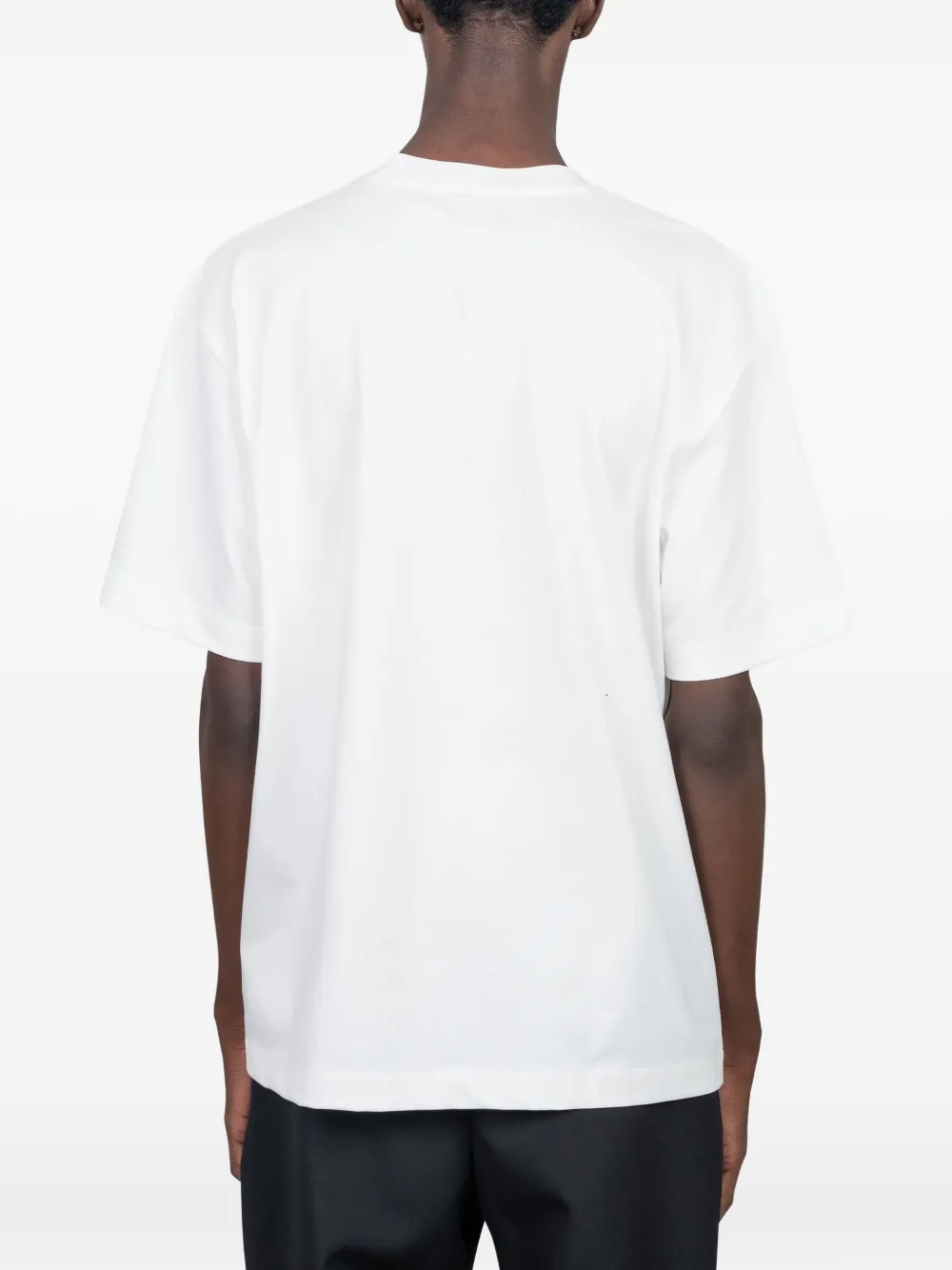 Lacoste Katoenen T-shirt Wit