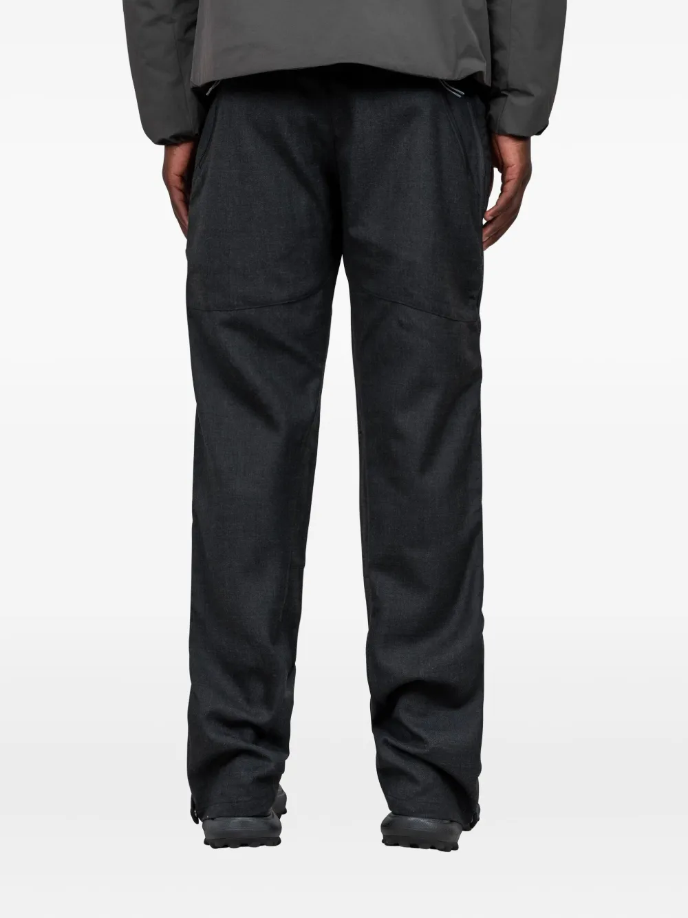 ROA Twill broek met rits Grijs