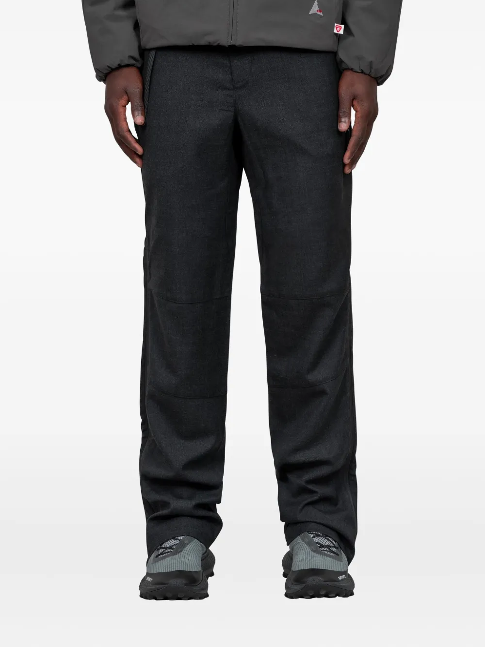 ROA twill zip trousers | Grey | Image 1