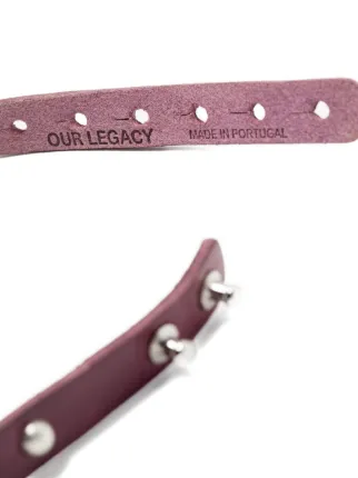 OUR LEGACY Choker ネックレス | パープル | FARFETCH JP