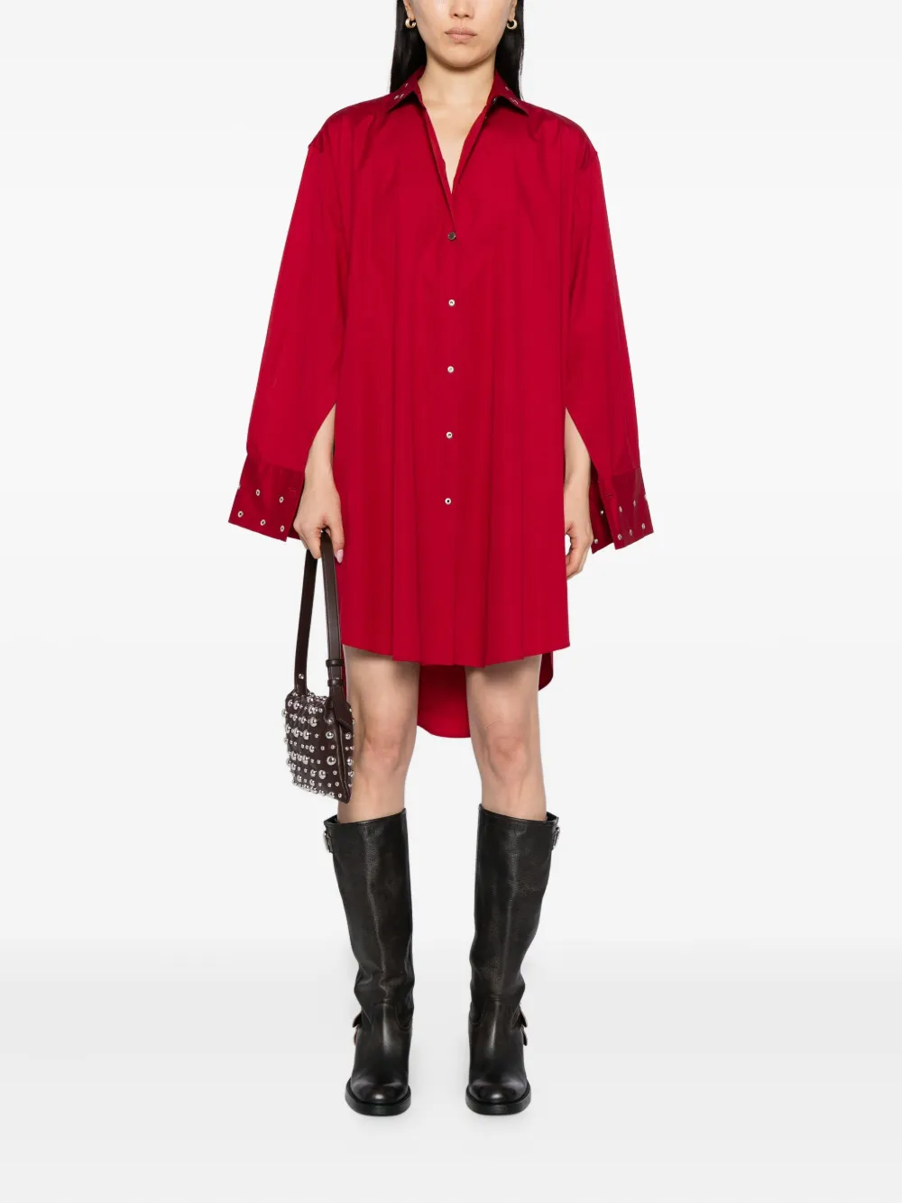 OUR LEGACY Frock mini dress - Rood